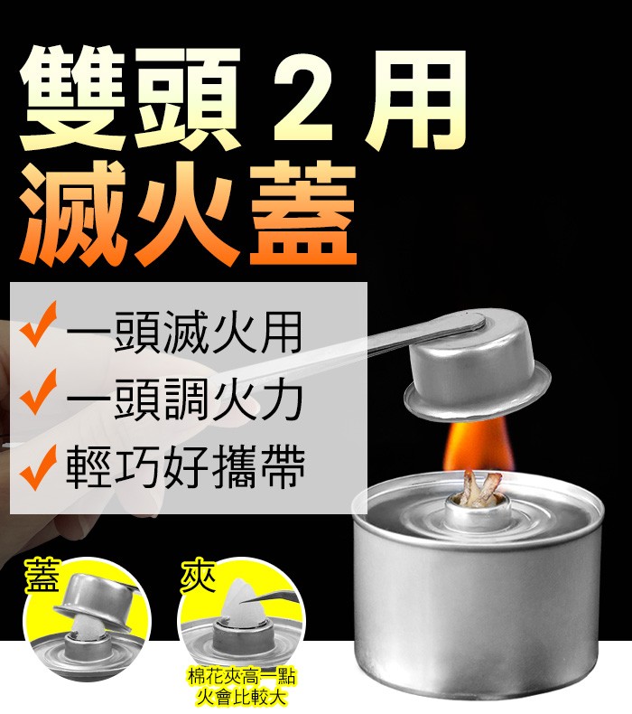 單頭燃料罐2用滅火蓋