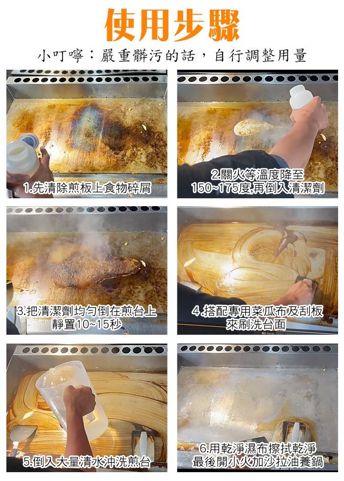 白櫻花®197煎板清潔劑1200g(一箱12入)