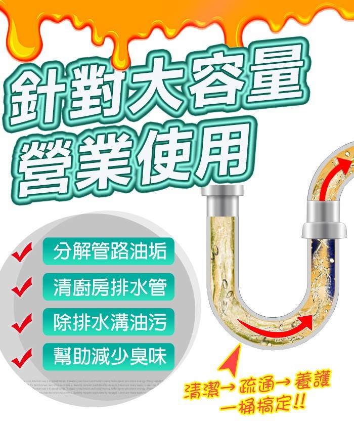 白櫻花®營業用酵素解油劑20L